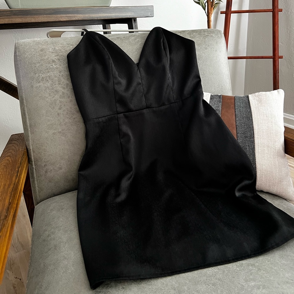 Black Mini Dress • x Naven Twins x REVOLVE Not Your Babe Dress